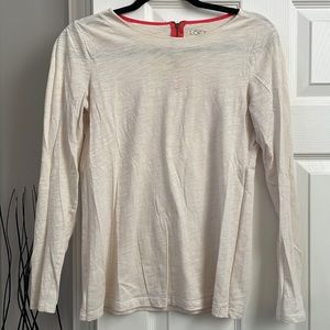 Cream Loft Long sleeve Tshirt